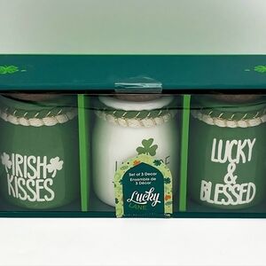 Lucky Lane St. Patrick’s Day Decor Jar Set of (3)